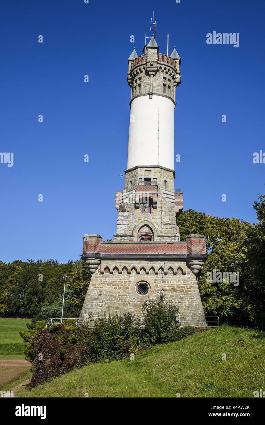 Harkortturm, Aussichtsturm, Industriedenkmal, Wetter an der Ruhr, Nordrhein-Westfalen, Deutschland Stockfoto