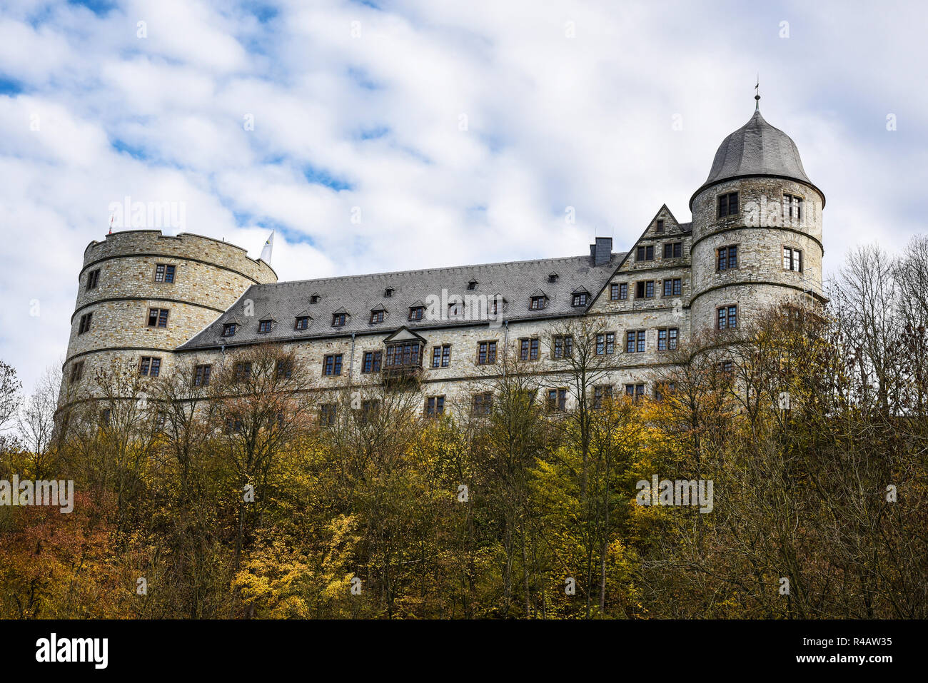 Wewelsburg, triangled Schloss, Buren, Nordrhein-Westfalen, Deutschland, Büren Stockfoto