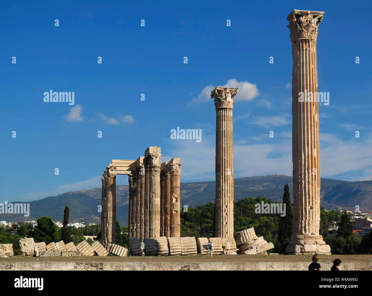 Agora, Athen, Griechenland Stockfoto