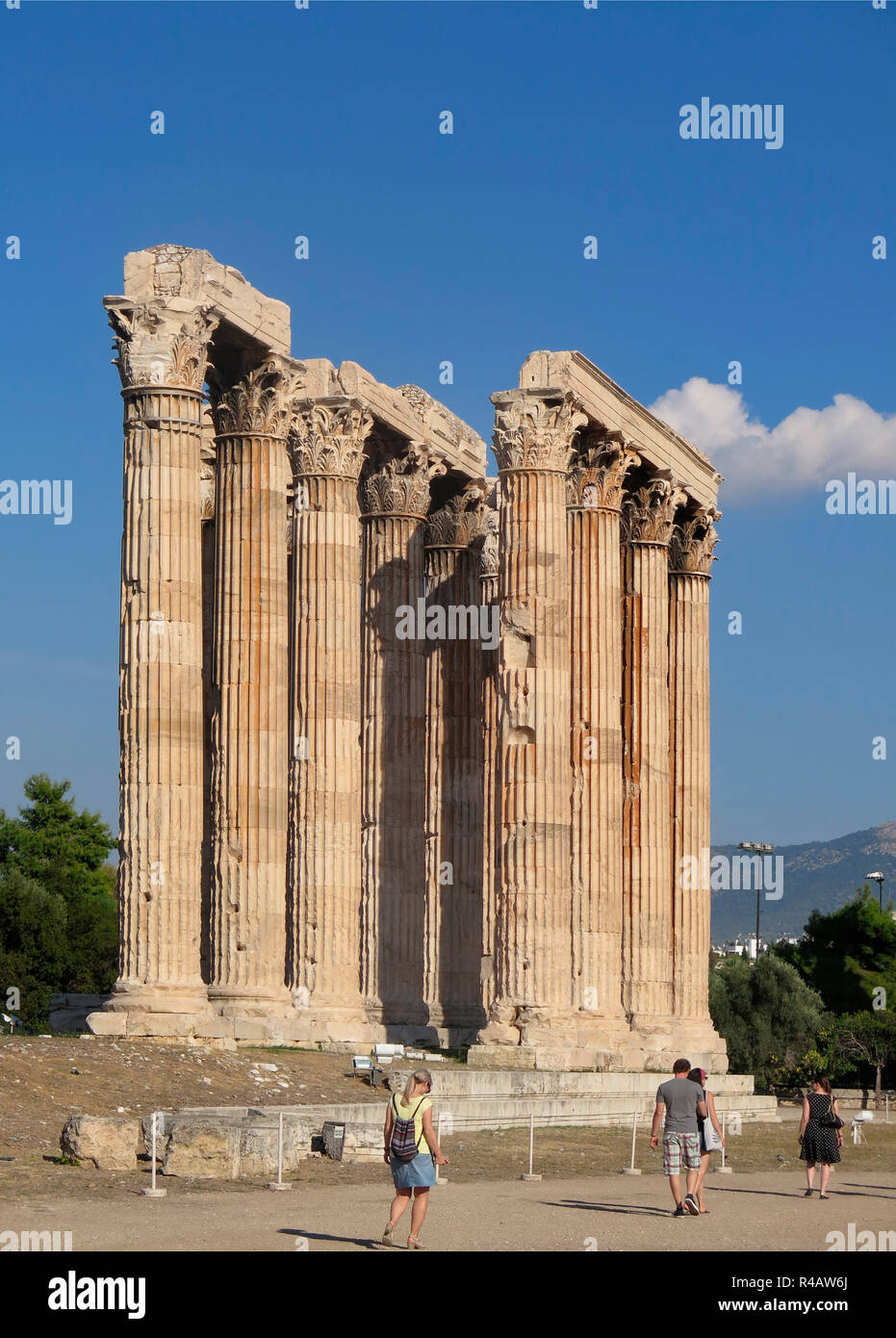 Agora, Athen, Griechenland Stockfoto