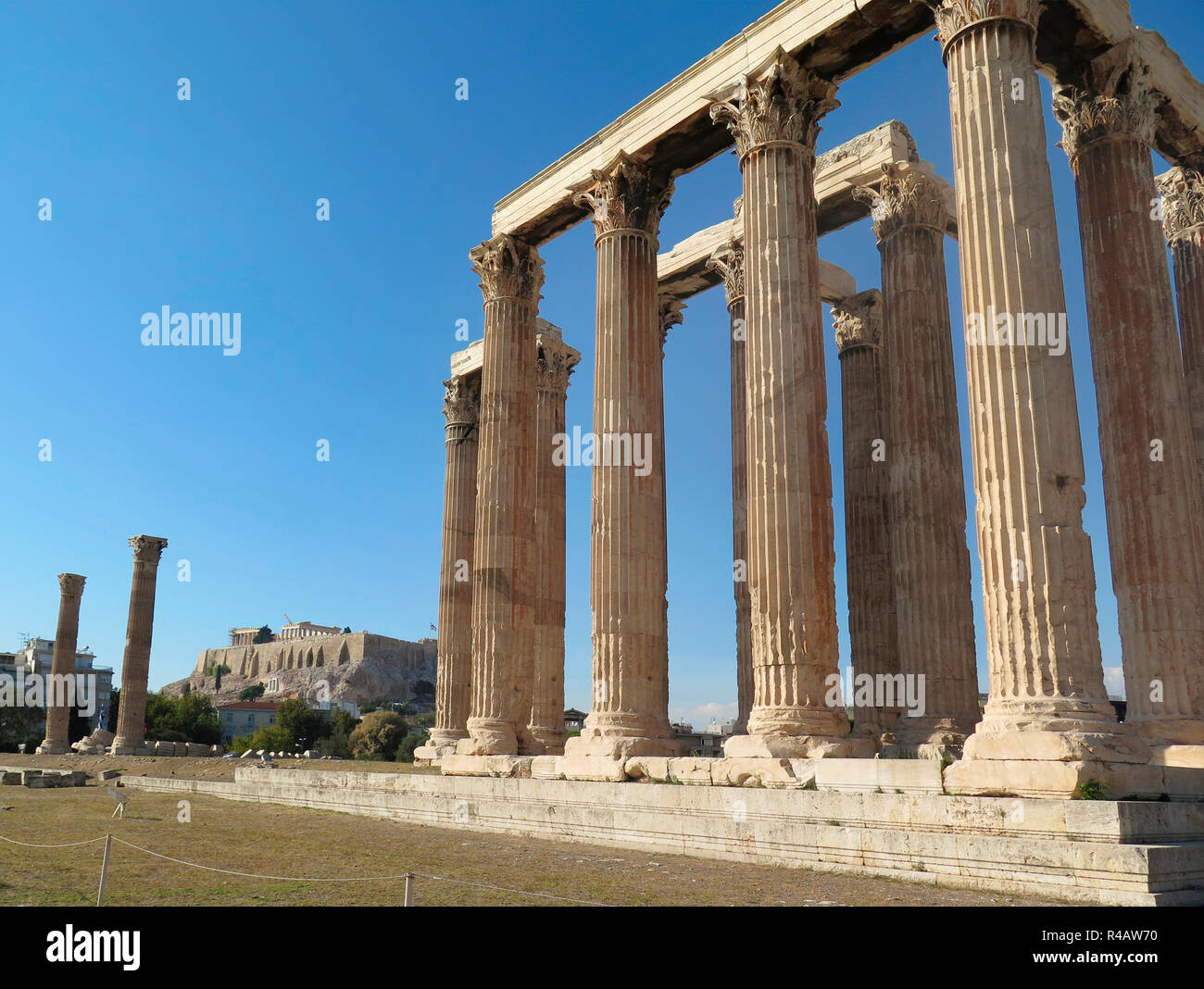 Agora, Athen, Griechenland Stockfoto