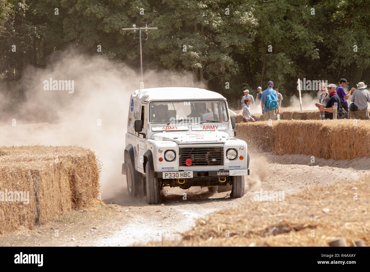 Goodwood Festival der Geschwindigkeit Rallye Rennen, Chichester, Sussex Stockfoto