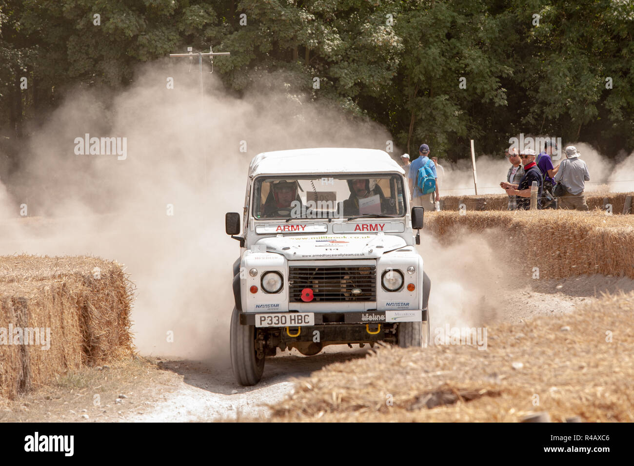 Goodwood Festival der Geschwindigkeit Rallye Rennen, Chichester, Sussex Stockfoto
