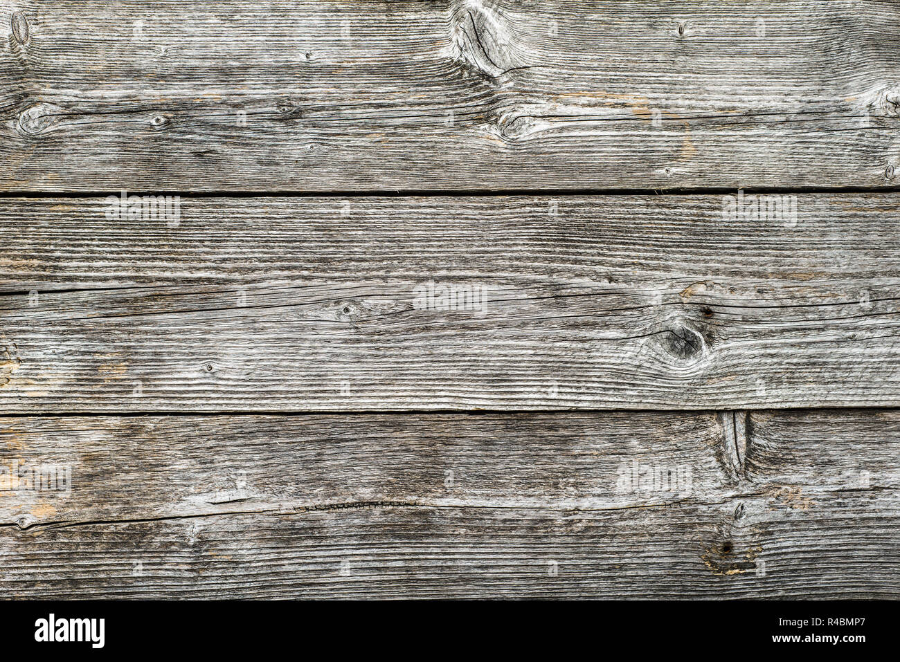 Alte Holz- Hintergrund, grunge Oberfläche grau Boards Stockfoto