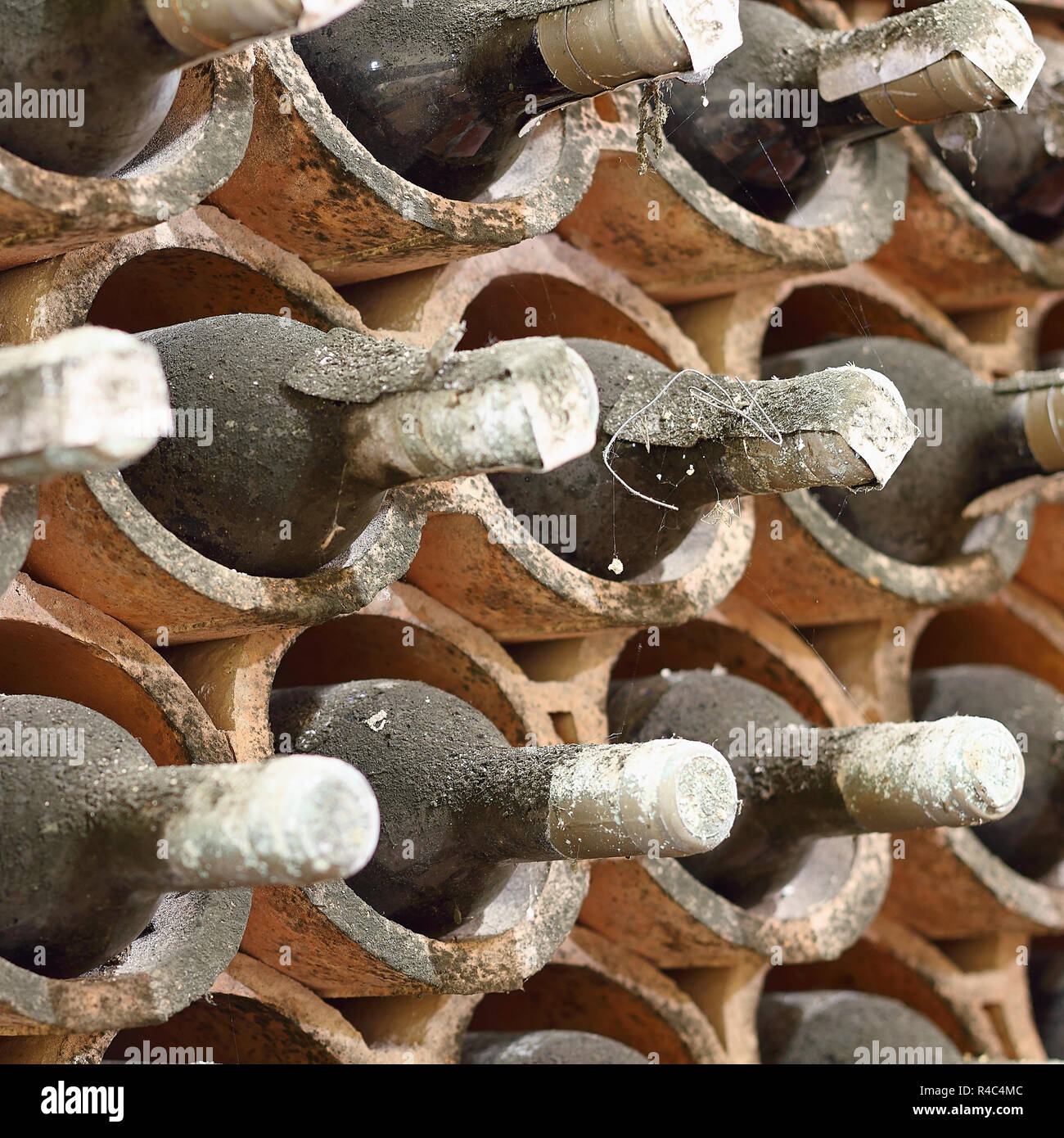 Chianti Classico in einem Weinkeller in der Toskana Stockfoto
