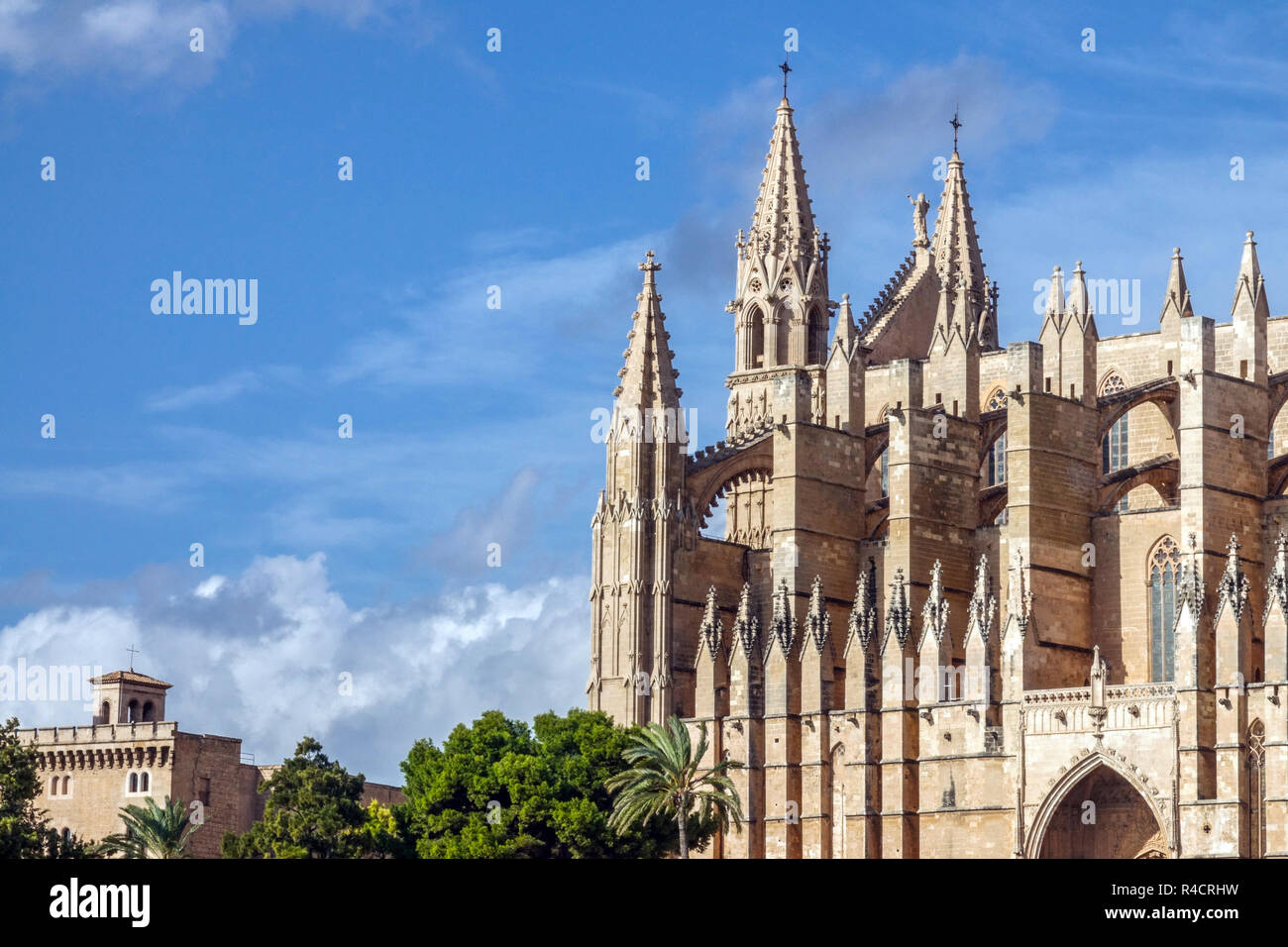 Kathedrale La Seu, Palma de Mallorca, Spanien Stockfoto