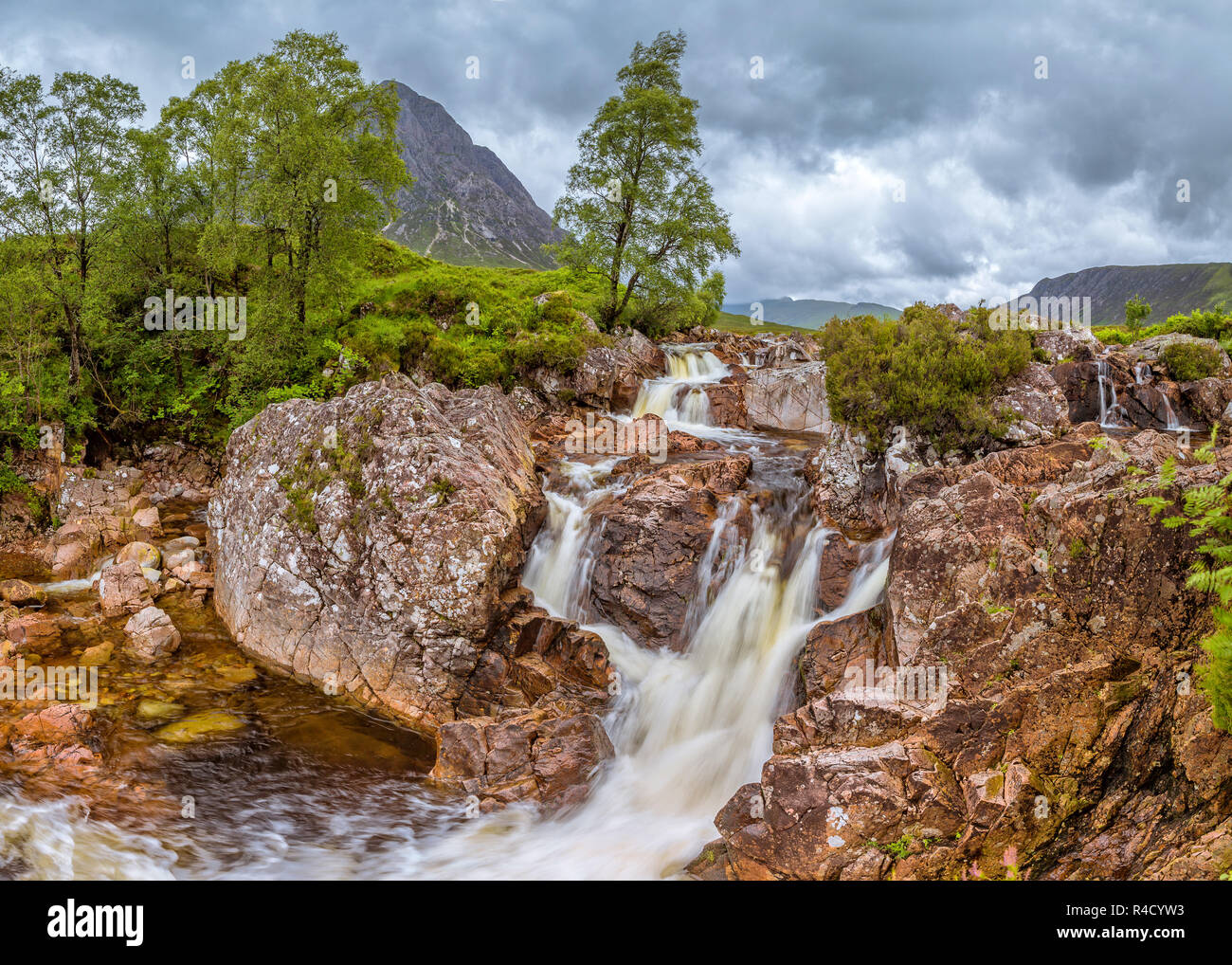 Glen etive Stockfoto