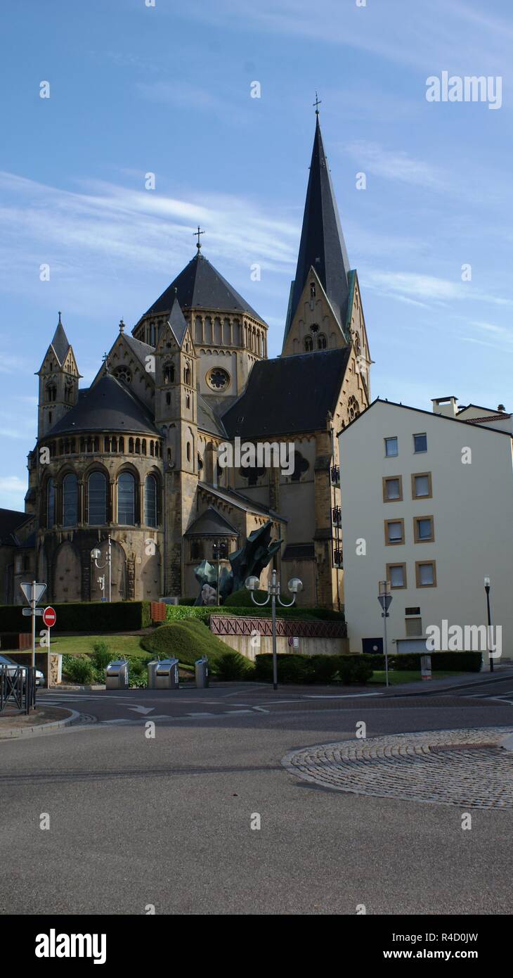 Urlaub in Frankreich, Metz Stadt Stockfoto