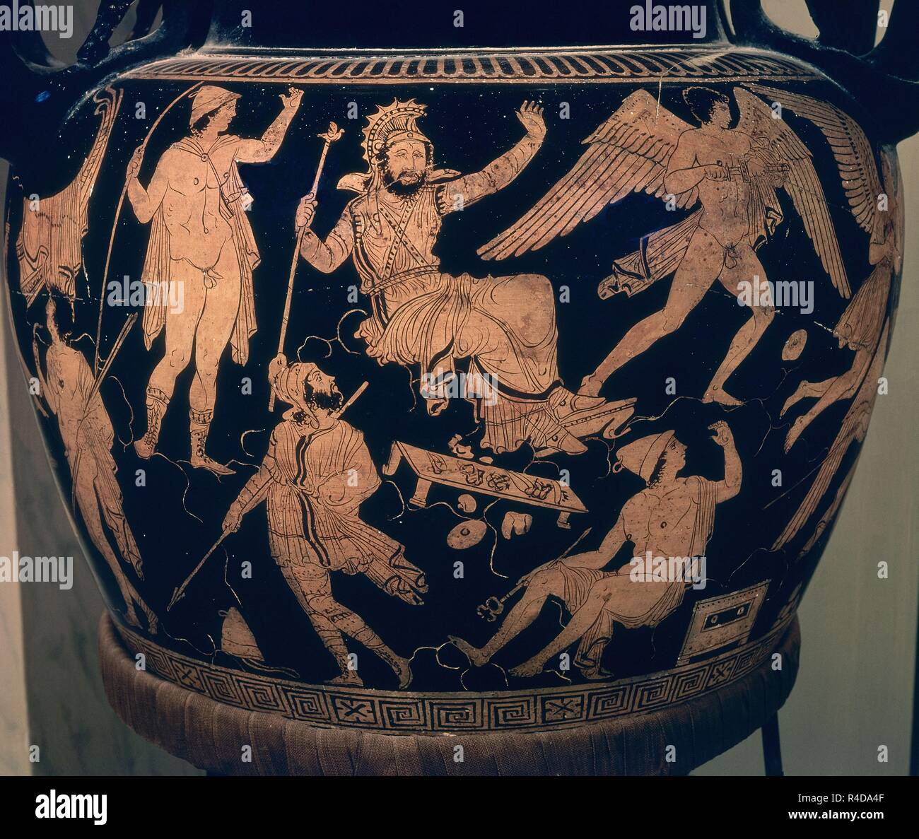 * CRATERA ATICA FINEO ARPIAS PERSEGUIDO POR QUE LE IMPEDIAN COMER