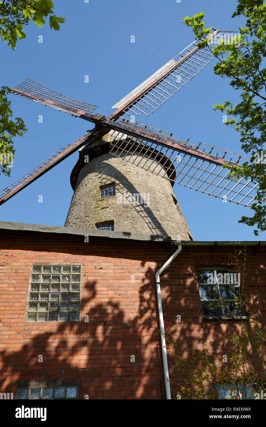 Mühle ovenstÃ¤dt (Petershagen, Deutschland) Stockfoto