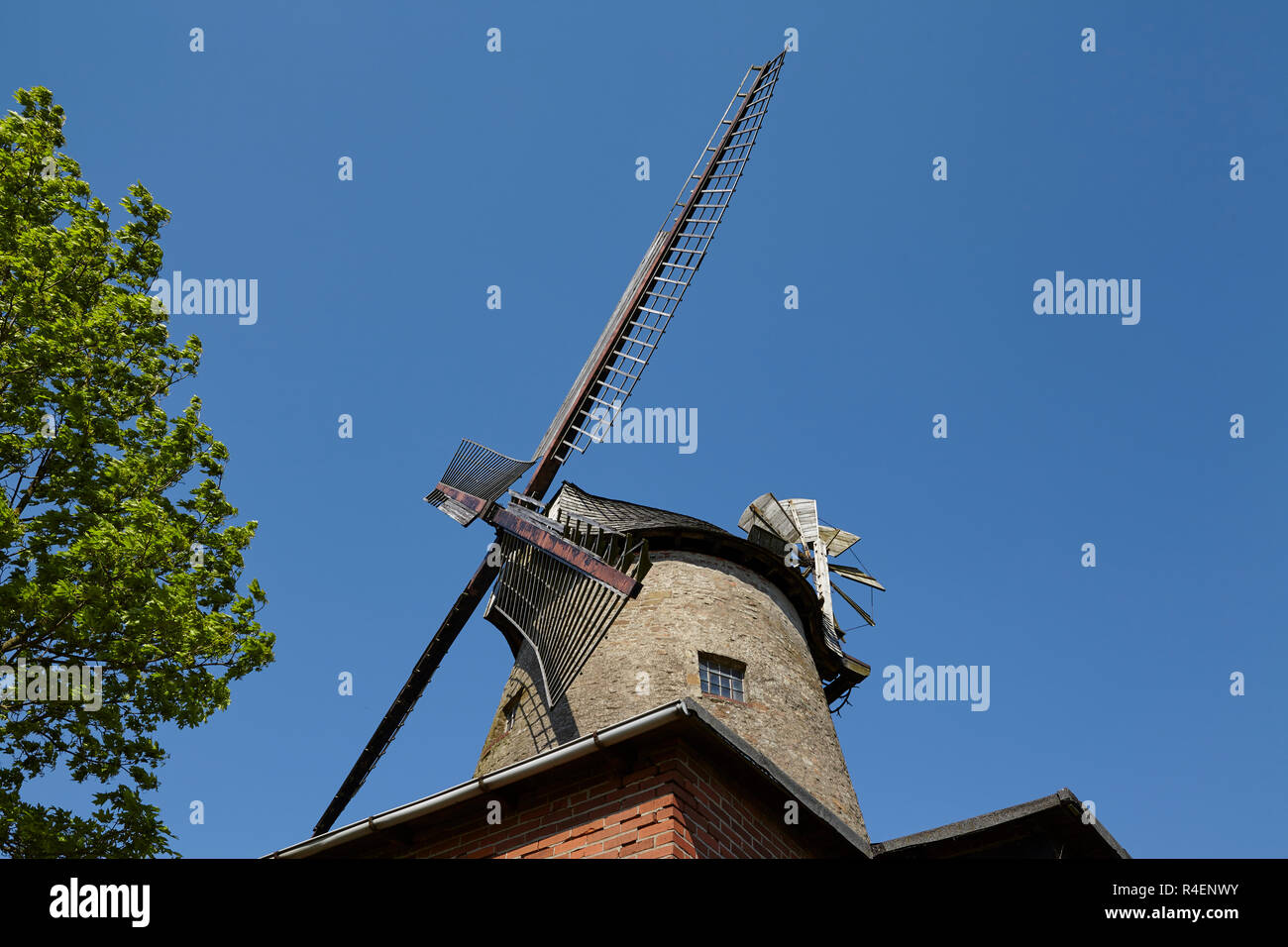 Mühle ovenstÃ¤dt (Petershagen, Deutschland) Stockfoto