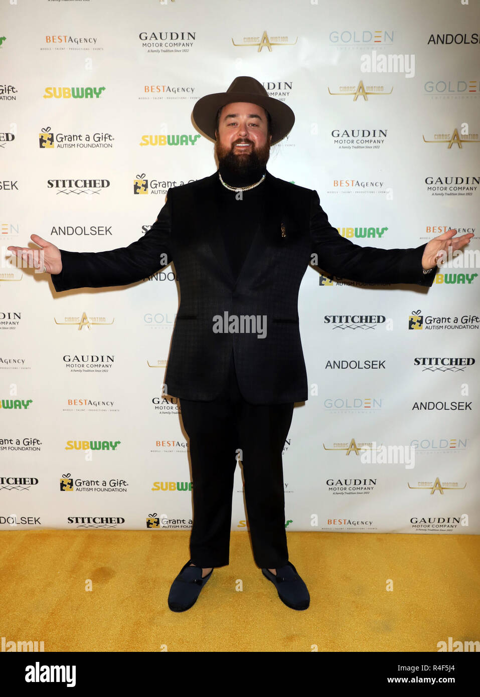 9 Jahrlichen Zuschuss Ein Geschenk Des Autismus Stiftung Mode Fur Autismus Gala Statt Bei Der T Mobile Arena Bietet Chumlee Austin Russell Wo Las Vegas Nevada United States Wenn 26 Okt 2018 Credit