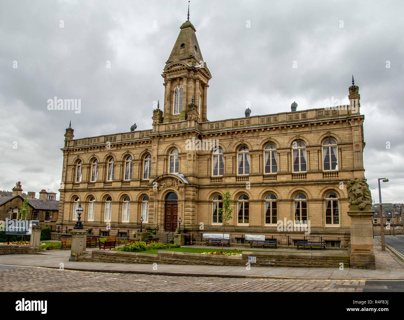 Victoria Hall, Saltaire, West Yorkshire Stockfoto