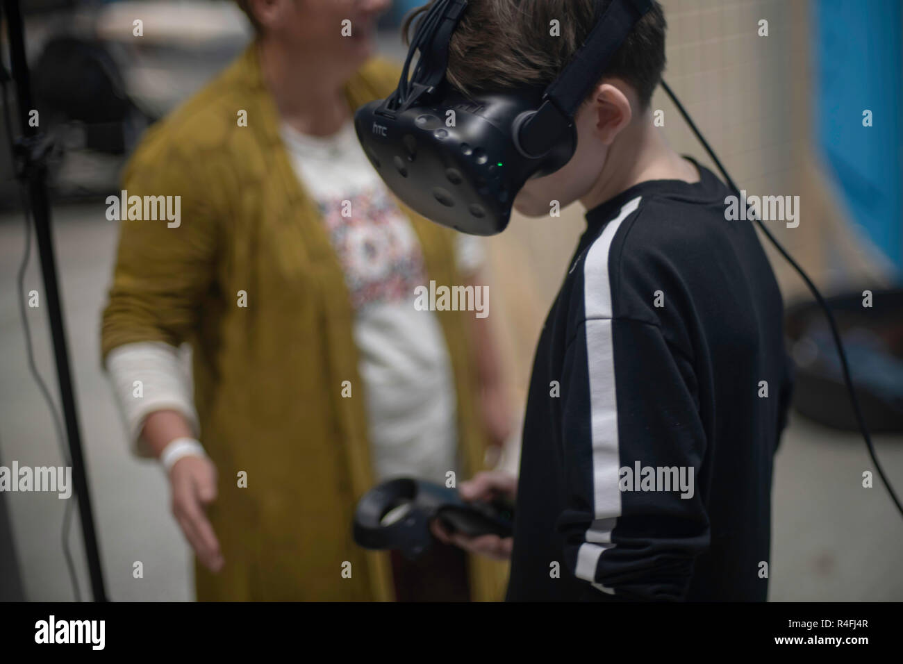 Virtuelle Realität Stockfoto