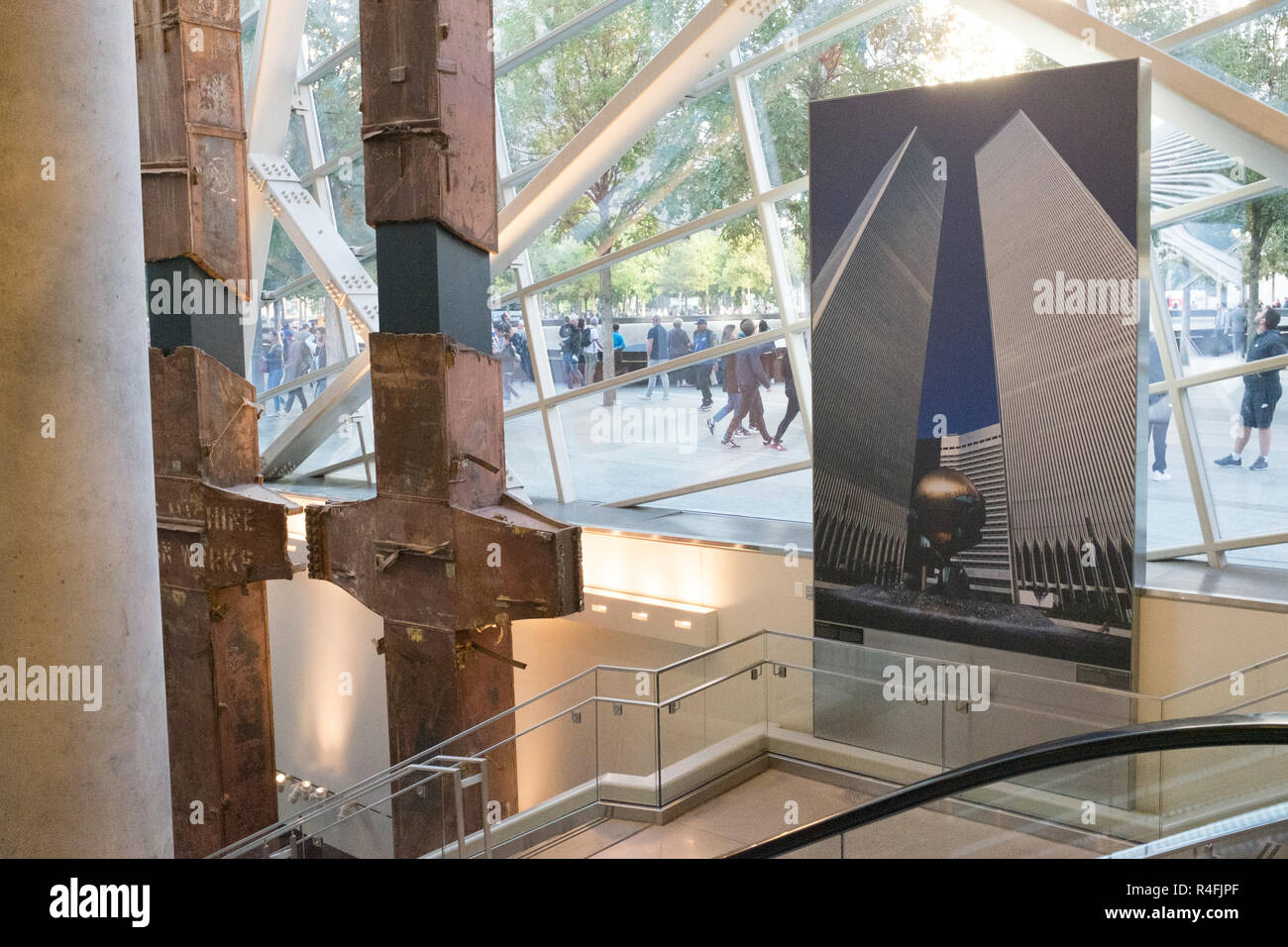 National September 11 Memorial Museum, New York City Stockfoto
