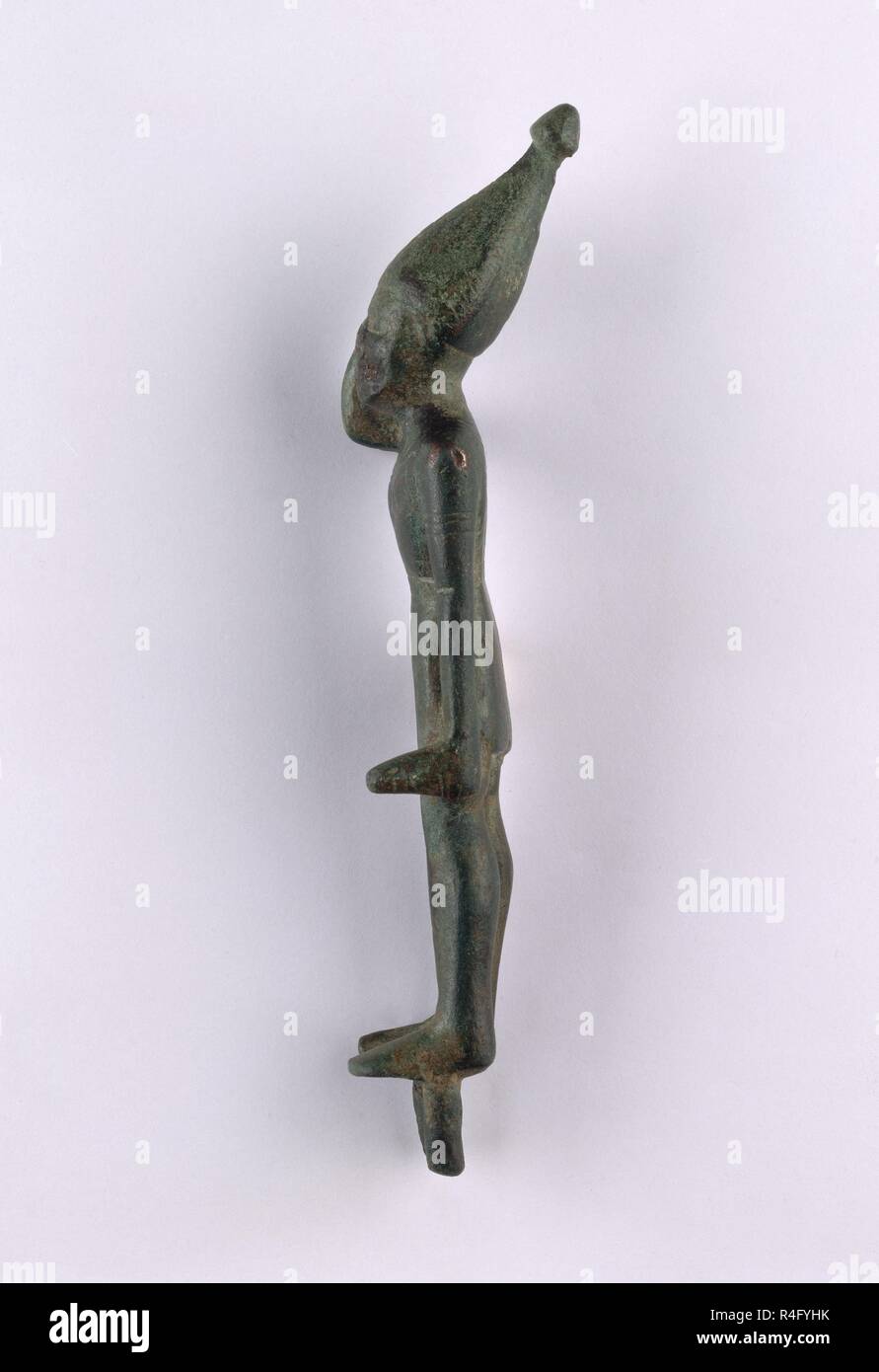 ESCULTURA - MASA ORIENTALIZANTE-BRONCE. Standort: Private Collection. DON BENITO. Badajoz. Spanien. Stockfoto