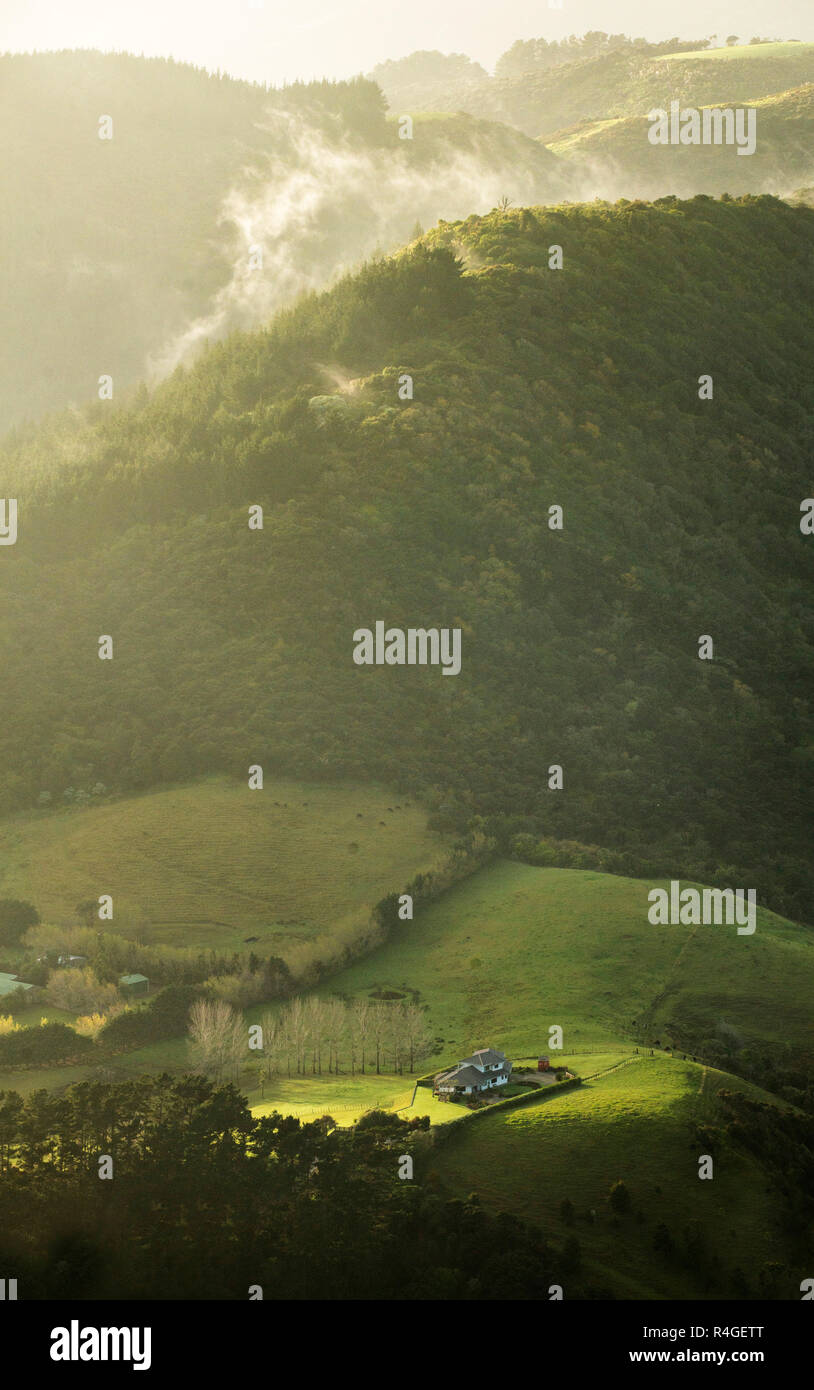 Das Leben in den Bergen Landschaft Stockfoto
