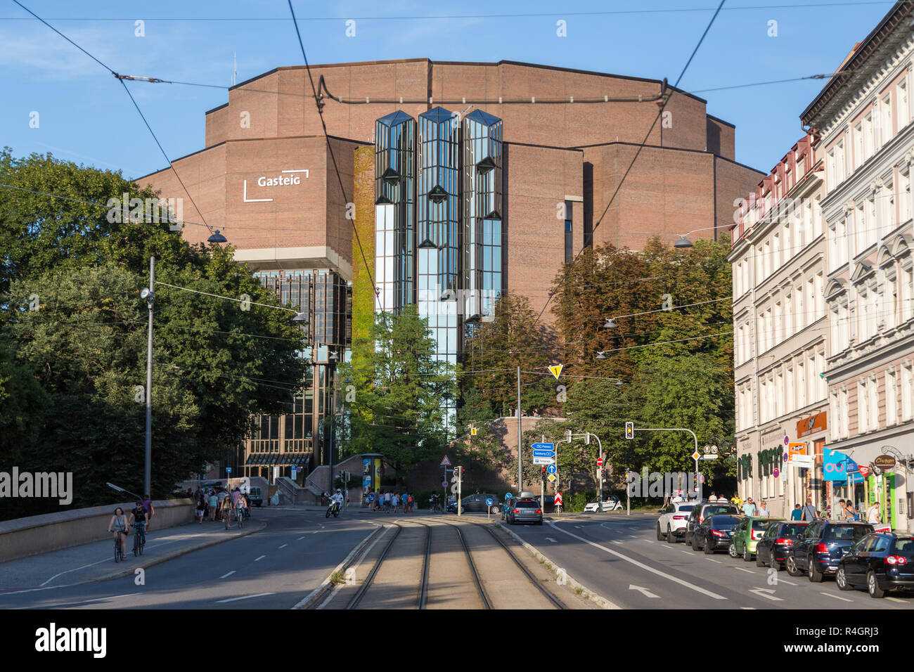 Kulturzentrum Gasteig, München, München, Oberbayern, Bayern, Deutschland Stockfoto