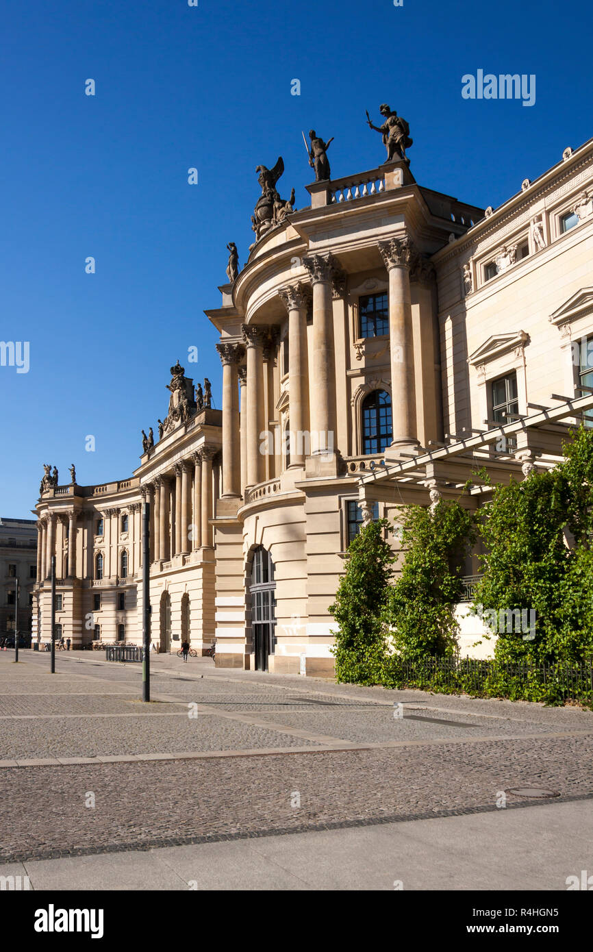 Fakultät der Humboldt Universität in Berlin. Stockfoto