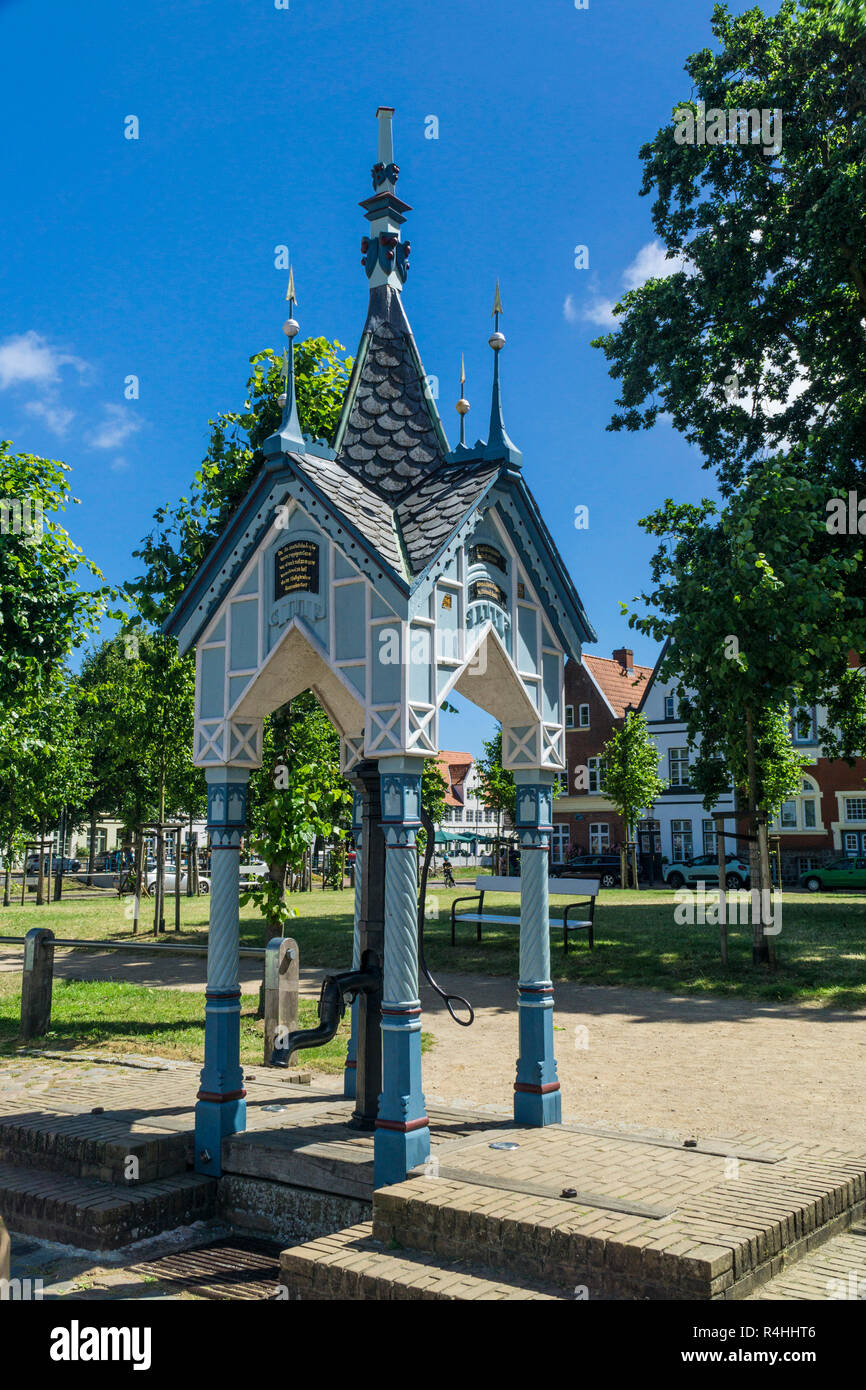 Nordfriesland, Friedrichs Stadt gut kleines Haus am Markt