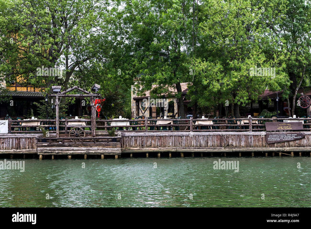 Agva Fotos von hulki Okan Tabak. Freizeit Standort auf Yesilcay (Green River) in Sile, Istanbul. Wasser, Strom, Essen, Kanufahren, Paddeln. Stockfoto
