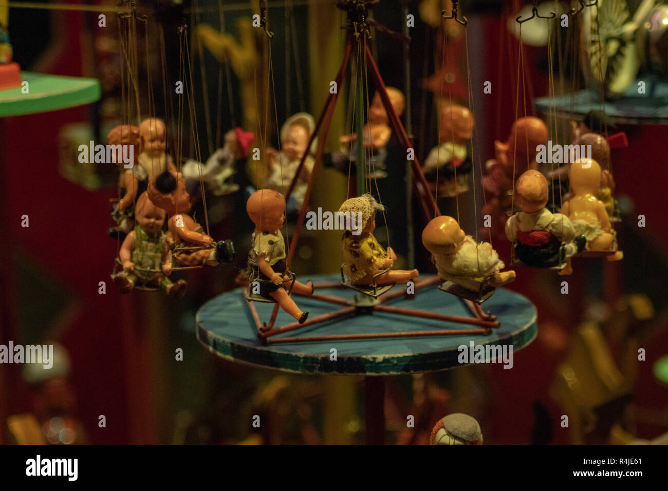 Spielzeug Karussell Stockfoto