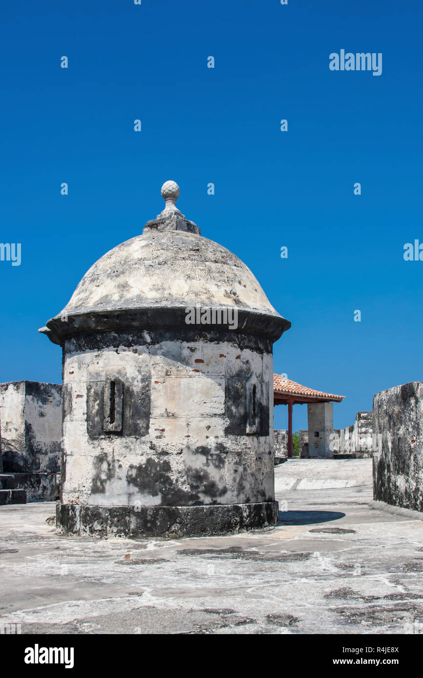 Treppe Eingang in San Fernando de Bocachica Fort Stockfoto