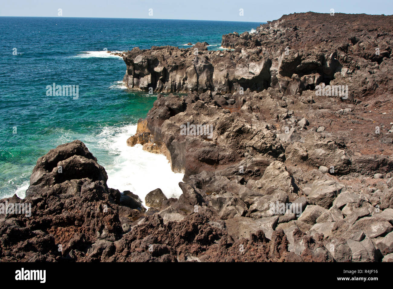 Vulkanische Landschaft Stockfoto