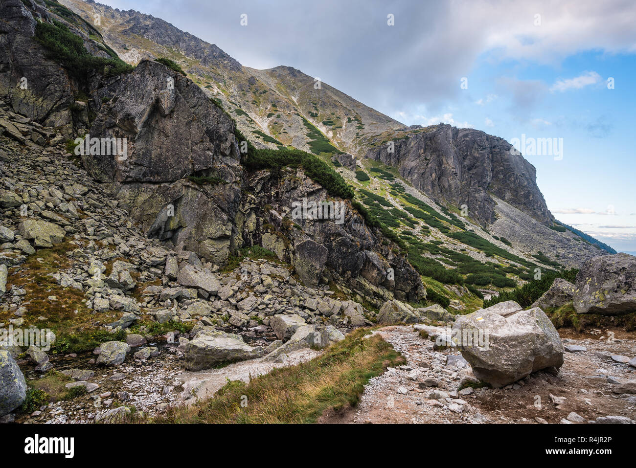 Berglandschaft Stockfoto