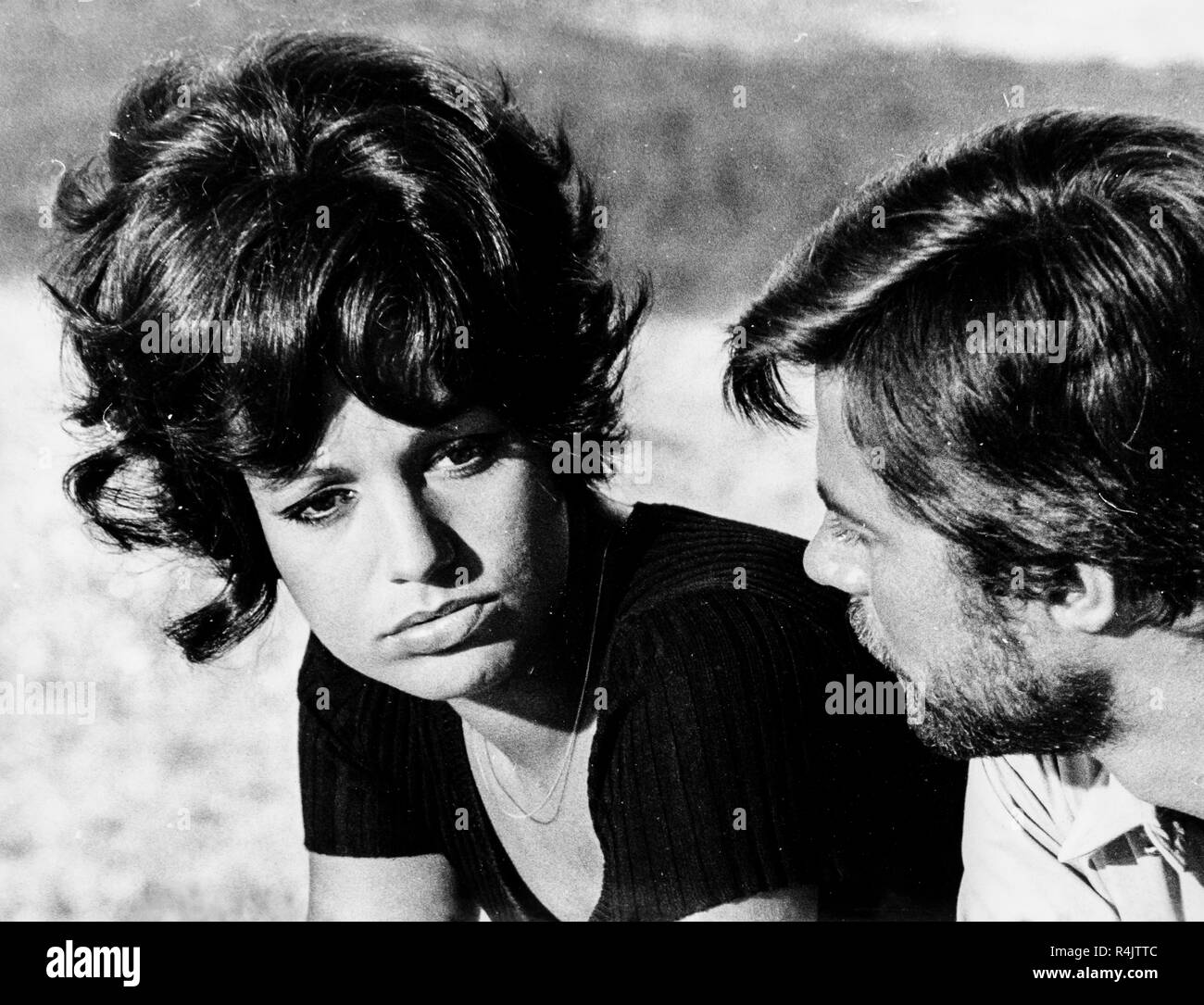 Catherine Spaak, Jean Sorel, eine ziemlich komplizierte Mädchen, 1968 Stockfoto