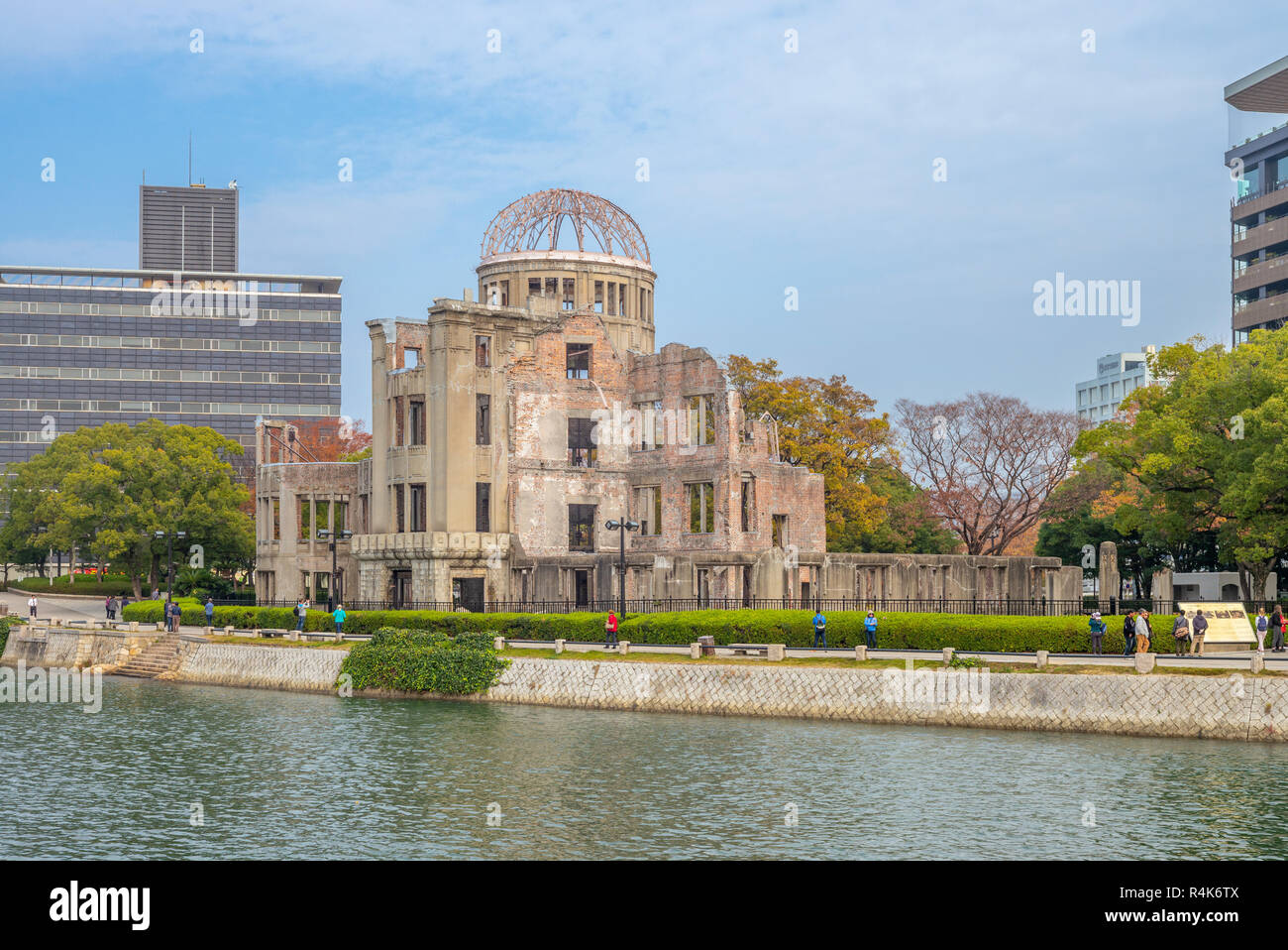 Genbaku Dome von Hiroshima Peace Memorial in Japan Stockfoto