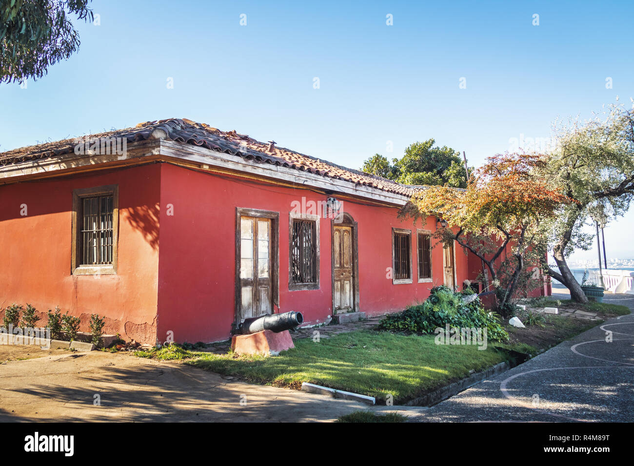 Herr Cochrane Museum - Valparaiso, Chile Stockfoto