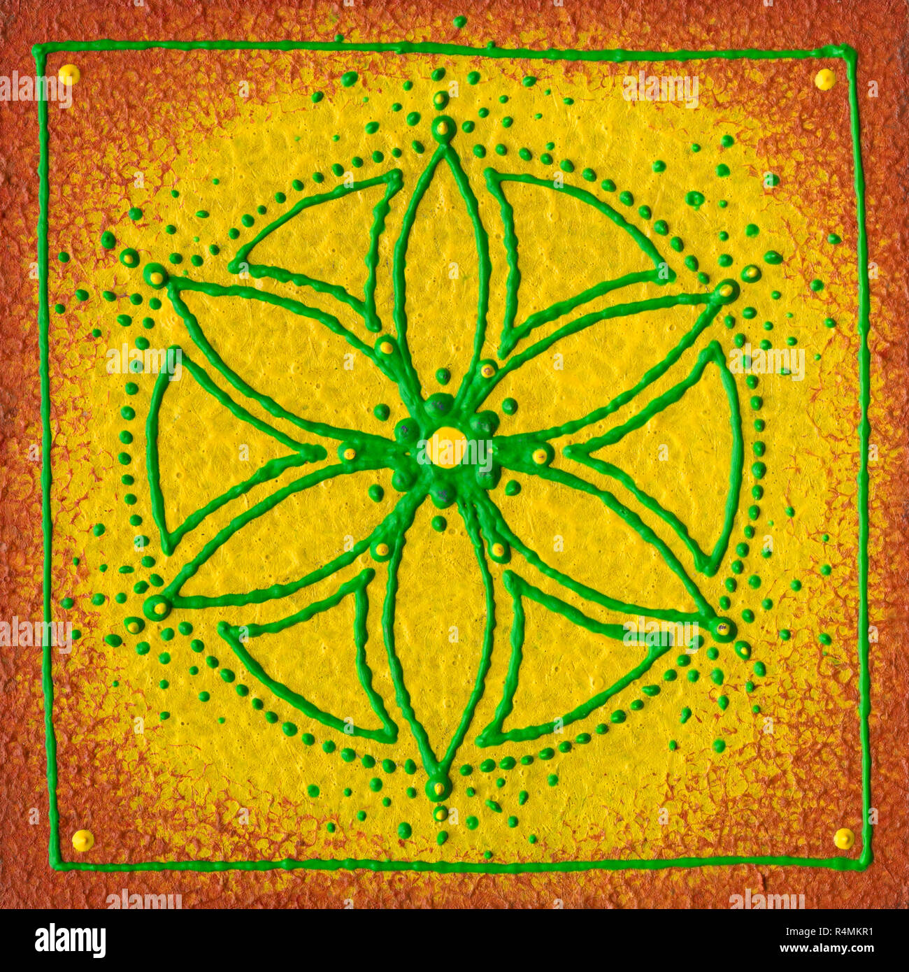 Manipura Solarplexus Stockfoto