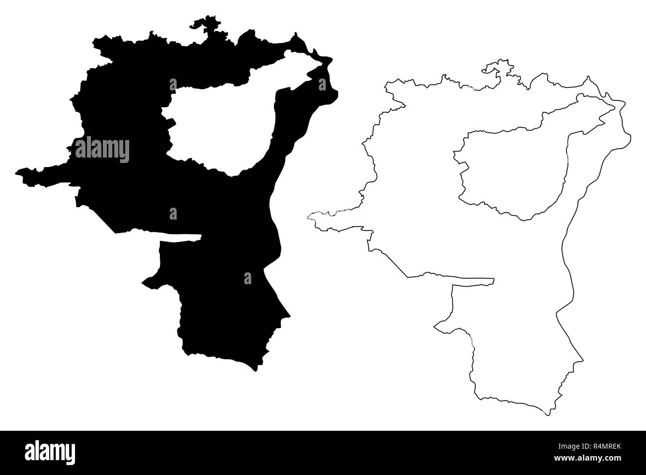 St Gallen Kantone Der Schweiz Schweizer Kantone Bund Karte Vektor Illustration Kritzeln Skizze Kanton St Gallen Karte Anzeigen Stock Vektorgrafik Alamy