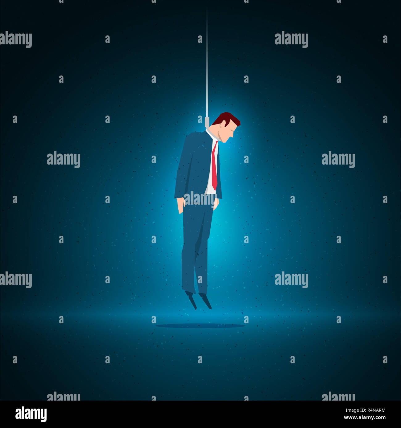 Business Konzept Abbildung. Stockfoto