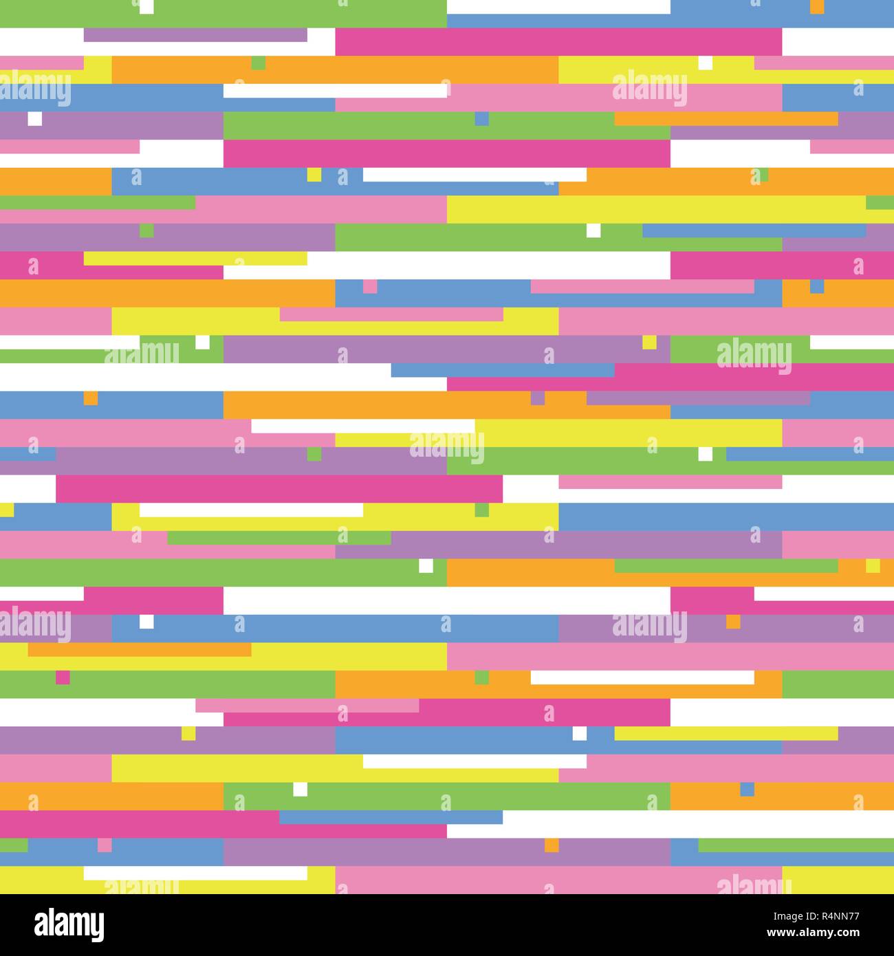 Bunte Streifen abstraktes Muster Stock Vektor