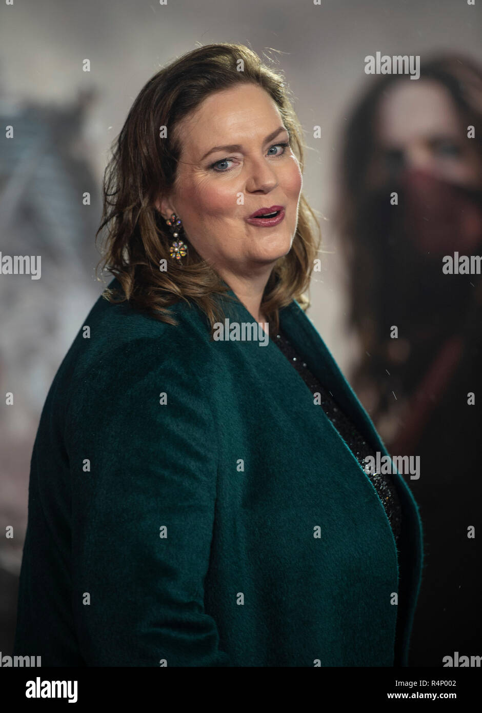 London, Großbritannien. 27. November 2018. Philippa Boyens besucht die Weltpremiere von 'Mortal Motoren" im Cineworld Leicester Square am 27. November in London, England 2018. Credit: Gary Mitchell, GMP-Media/Alamy leben Nachrichten Stockfoto