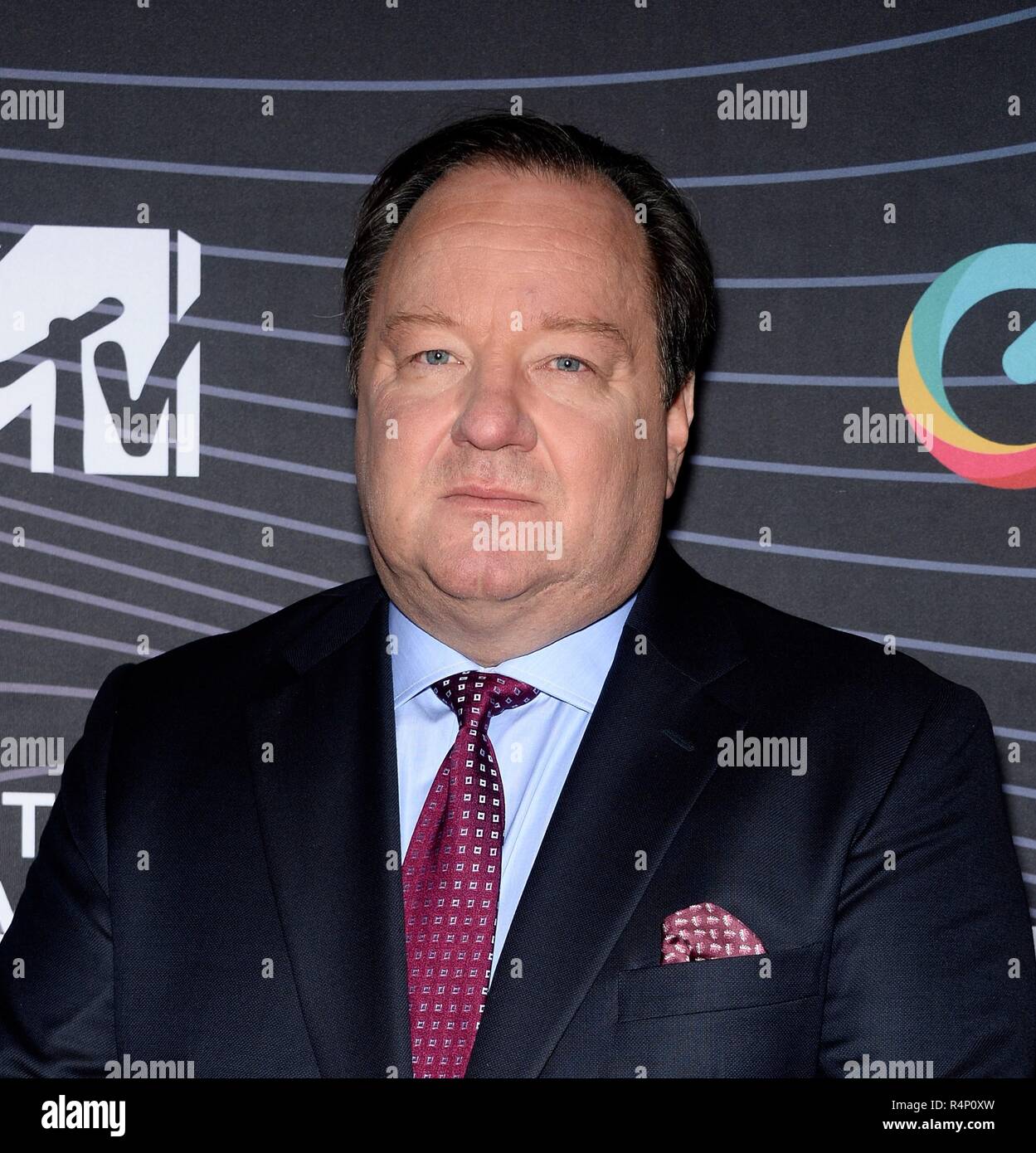 New York, NY, USA. 27 Nov, 2018. Bob Bakish in der Ankunftshalle für MTV Staying Alive Foundation Gala, Guastavino's, New York, NY, 27. November 2018. Credit: Eli Winston/Everett Collection/Alamy leben Nachrichten Stockfoto