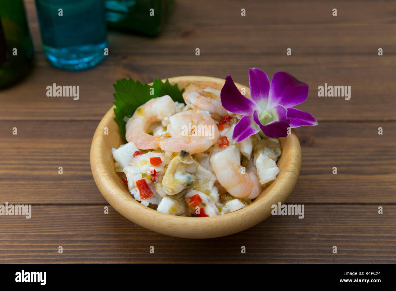 Cebiche Stockfoto