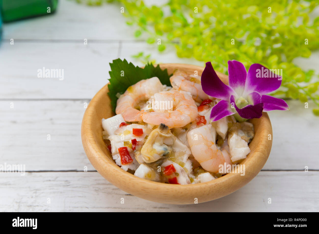 Cebiche Stockfoto