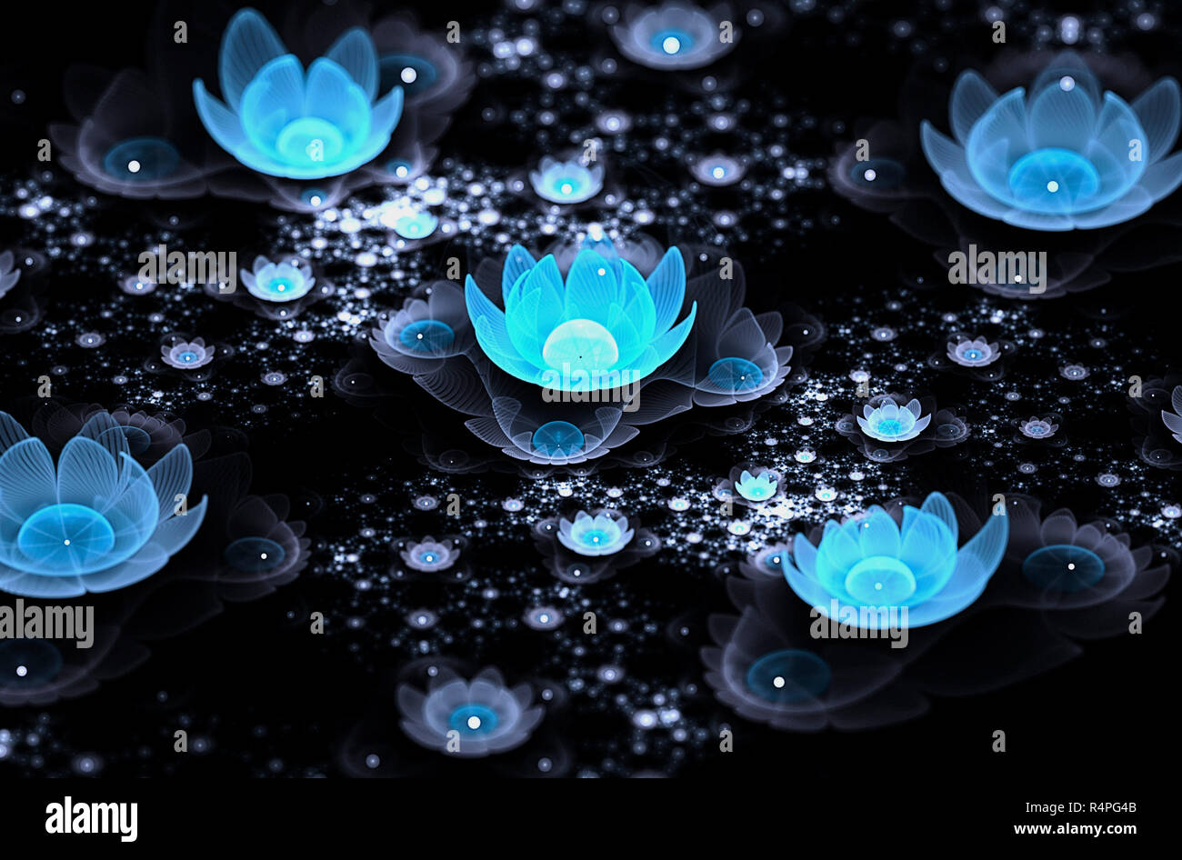 Abstrakt Fractal Image Stockfoto