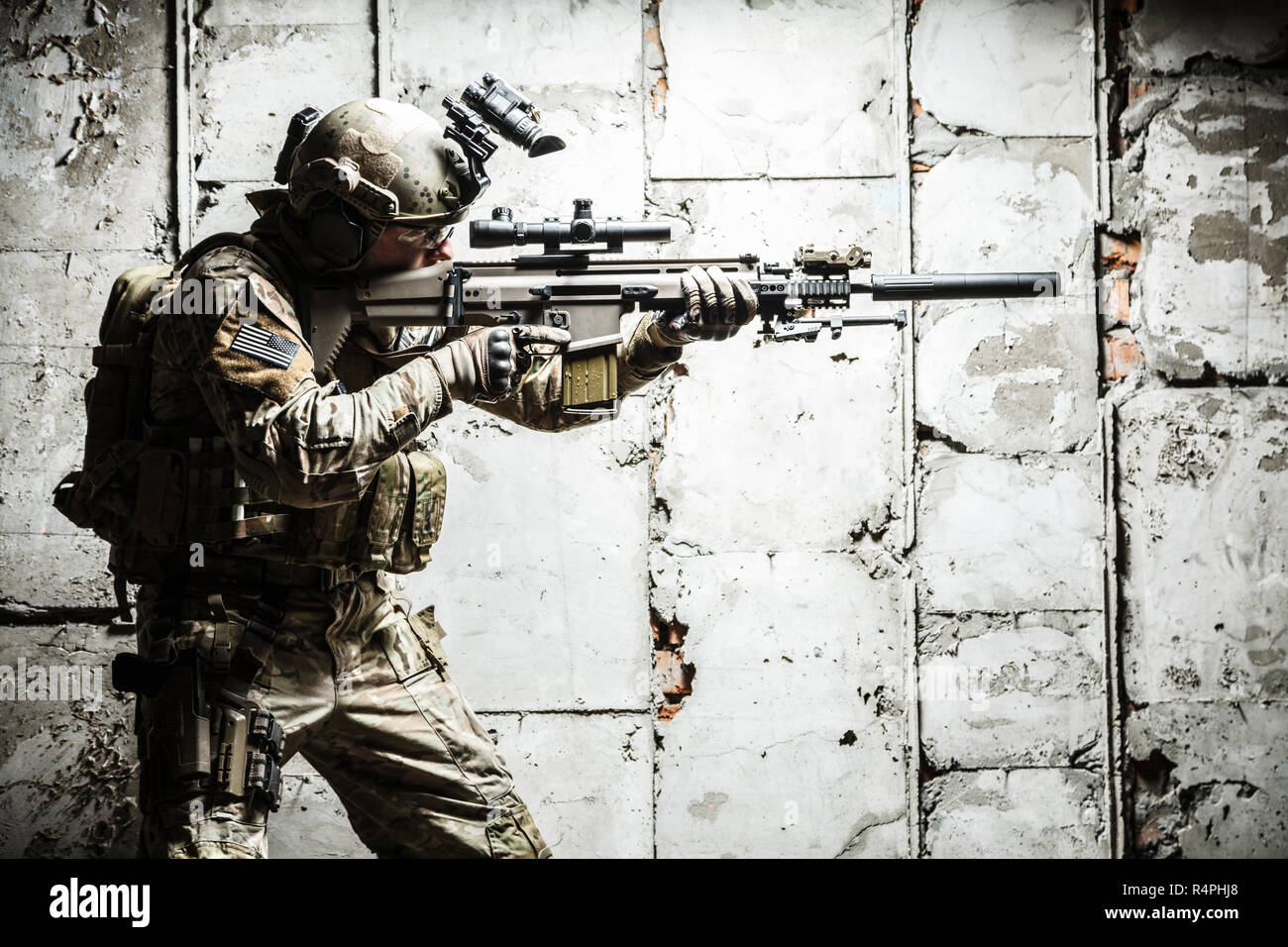 Army Ranger im Feld Uniformen Stockfoto