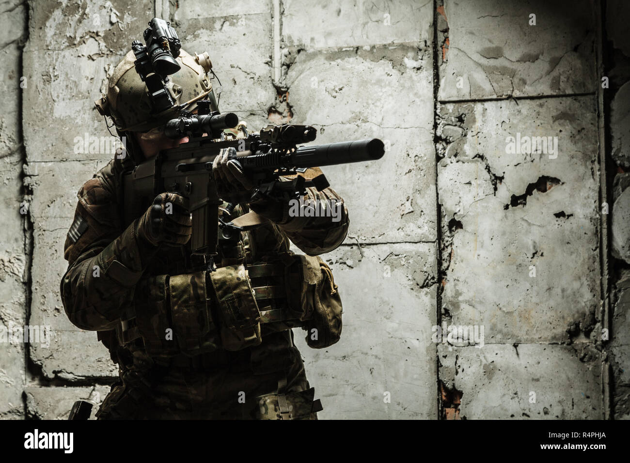 Army Ranger im Feld Uniformen Stockfoto