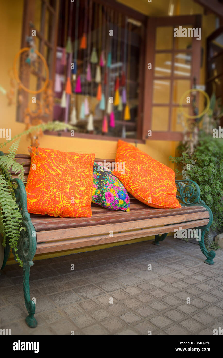 Dream Catcher eingerichtet Home Fenster Stockfoto