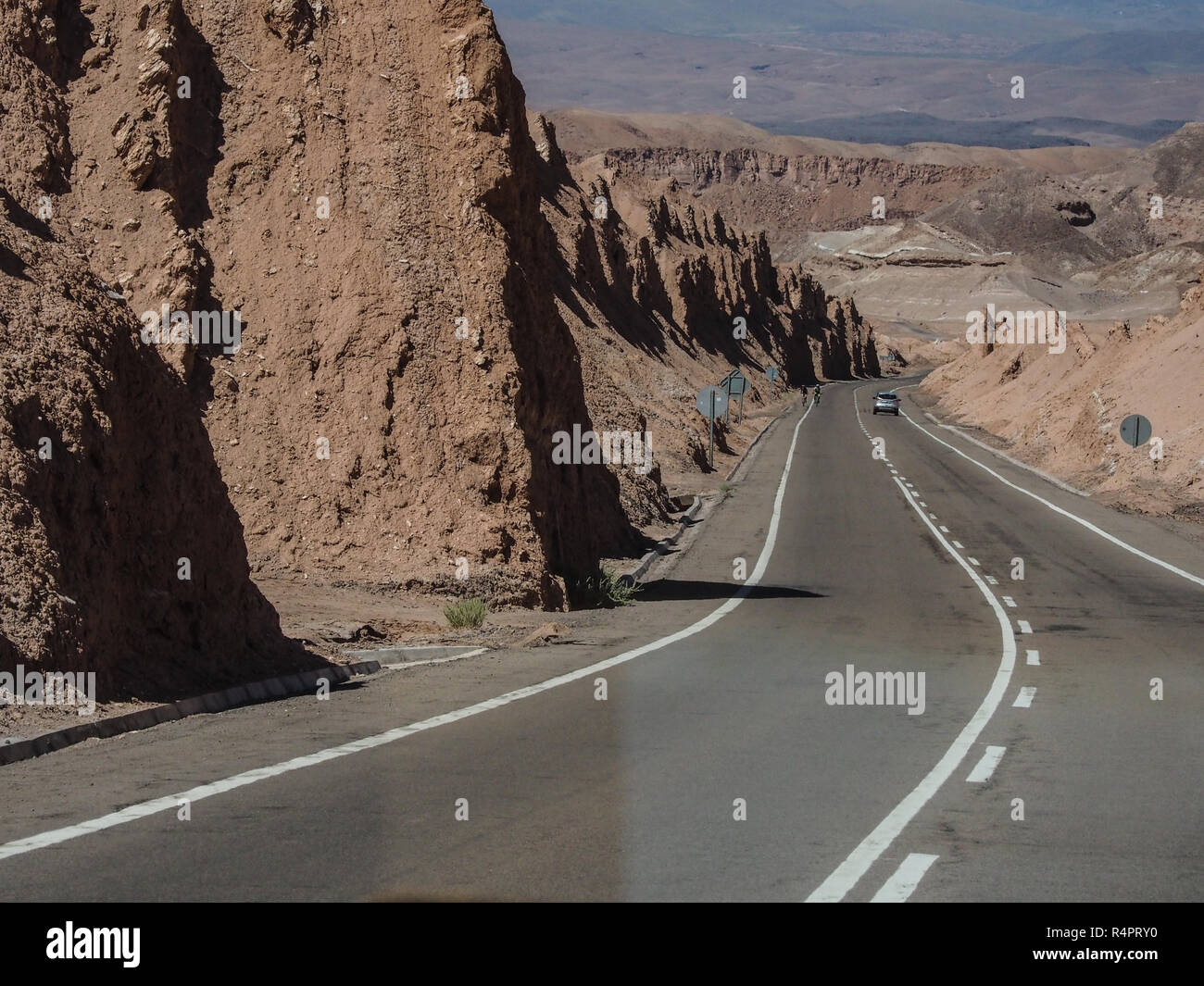 Mond Tal (Valle de la Luna), in der Nähe von San Pedro de Atacama, Atacama-wüste, Chile, Südamerika. Stockfoto