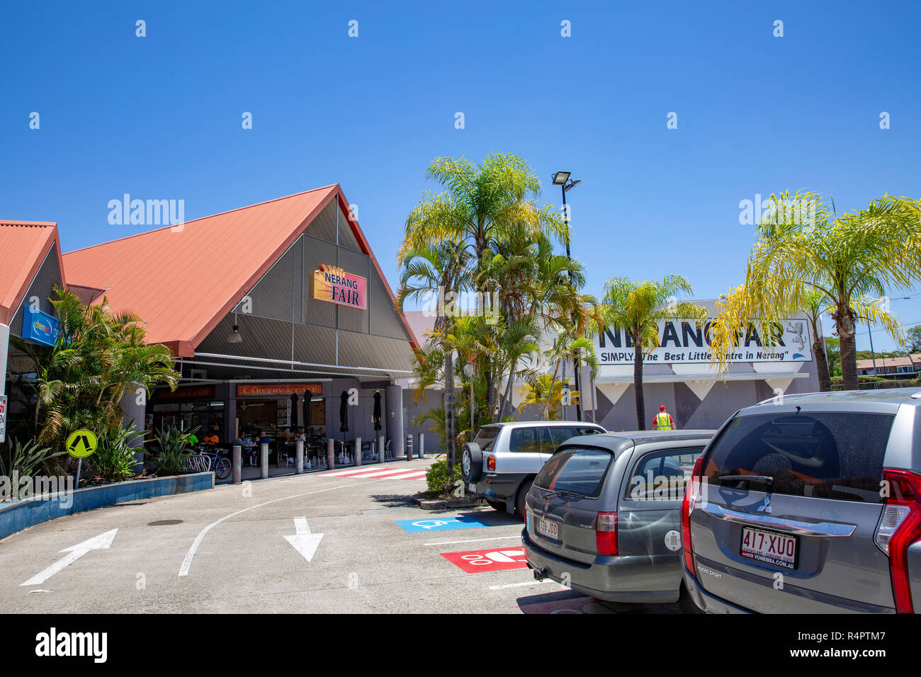 Nerang Fair Shopping Mall Centre an der Gold Coast, Queensland, Australien Stockfoto