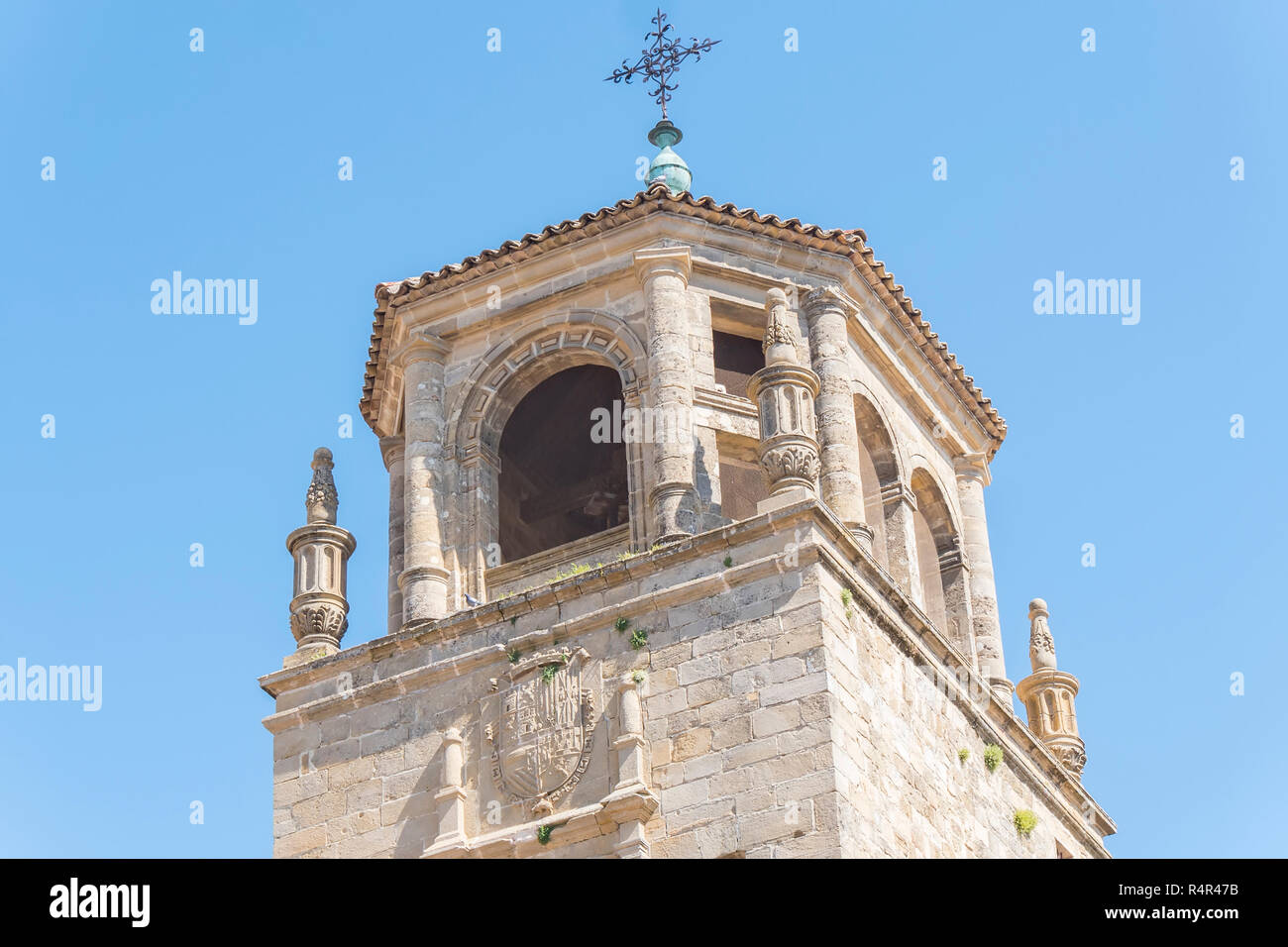 Uhrturm in Andalusien Square, Ubeda, Jaen, Spanien Stockfoto