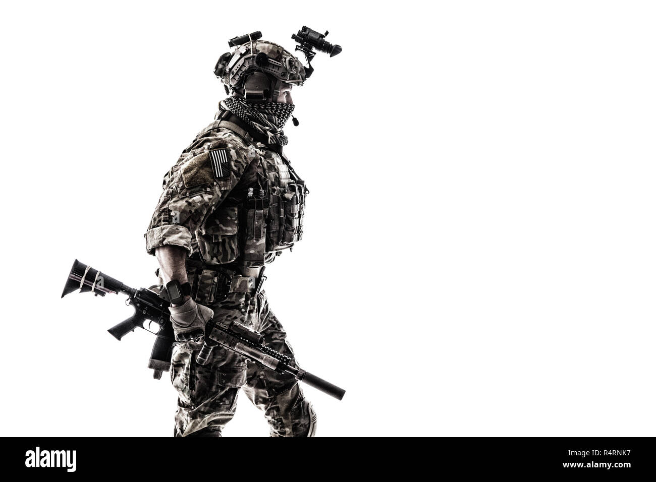 Army Ranger im Feld Uniformen Stockfoto