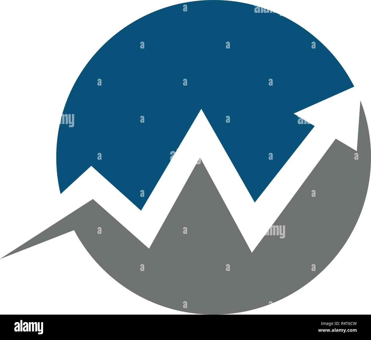 Pfeil vector illustration symbol Logo Template Design Stock Vektor