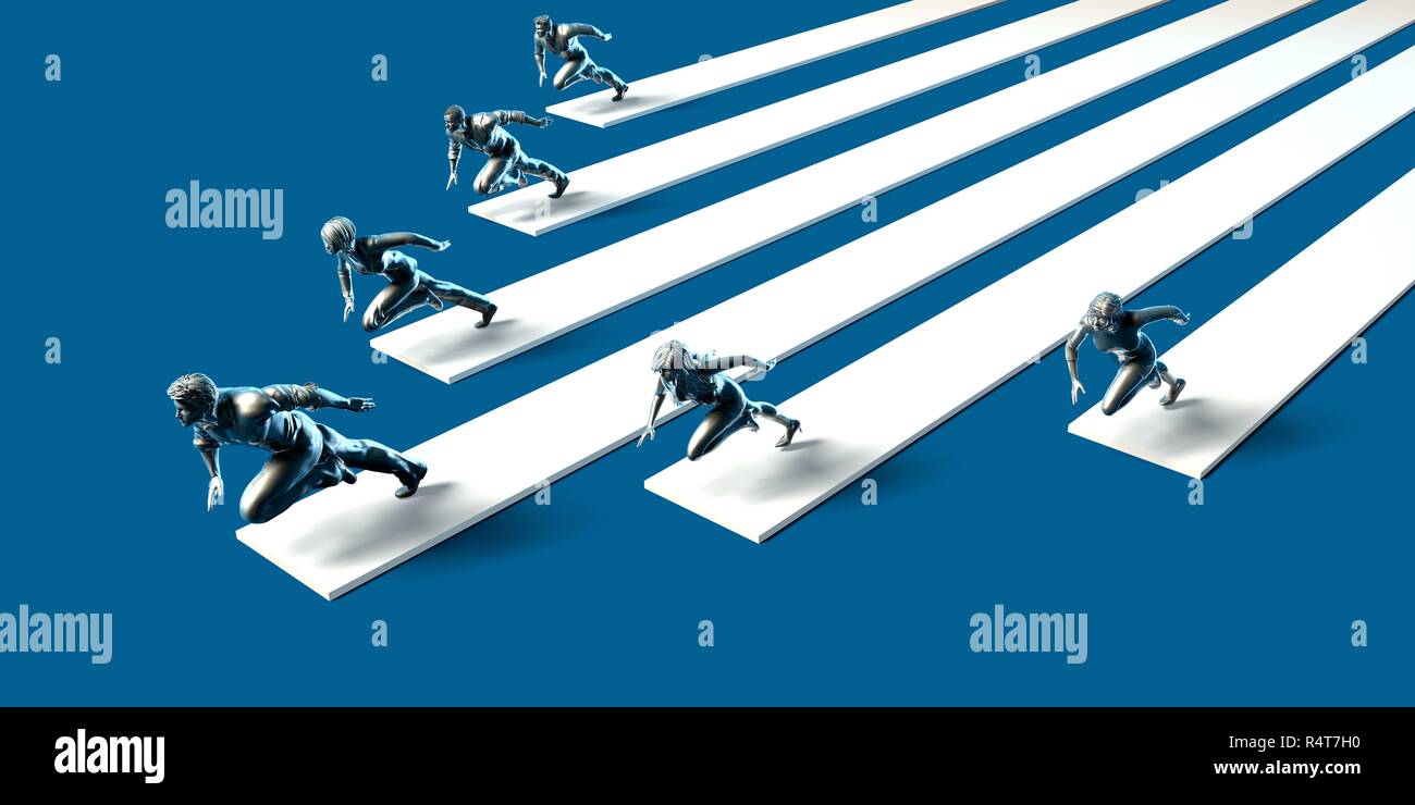 Management-Strategie Stockfoto